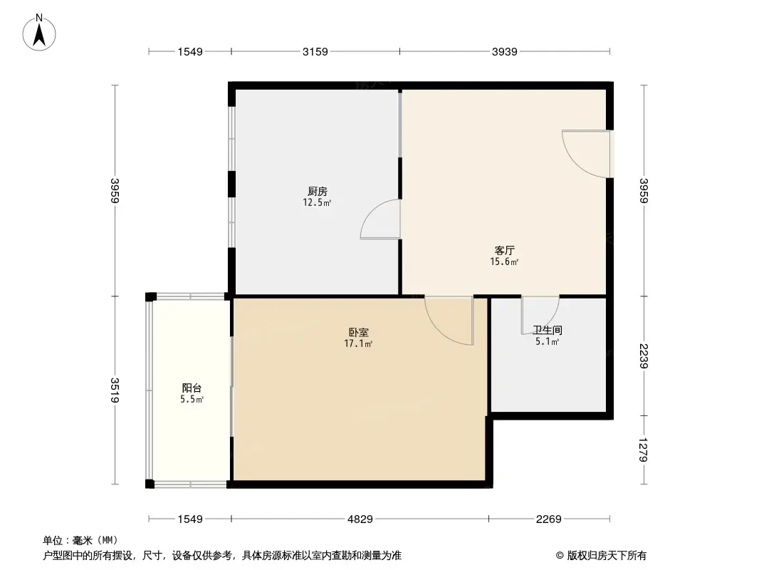 照湖西里户型图