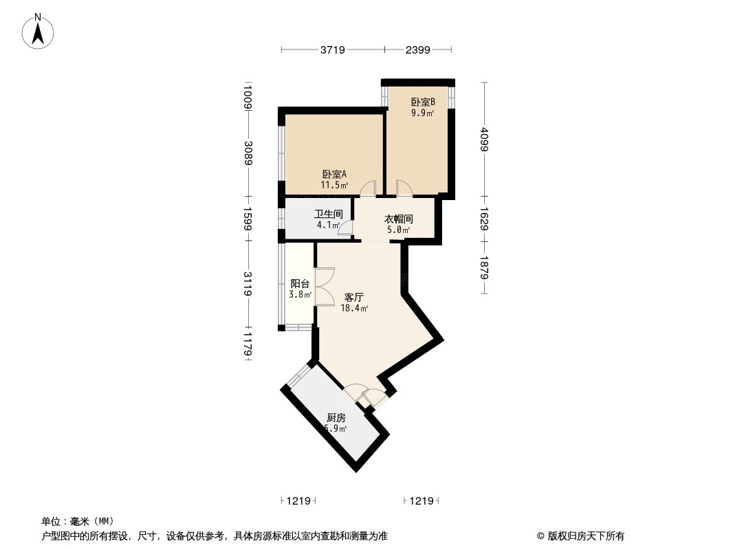 云景大厦户型图