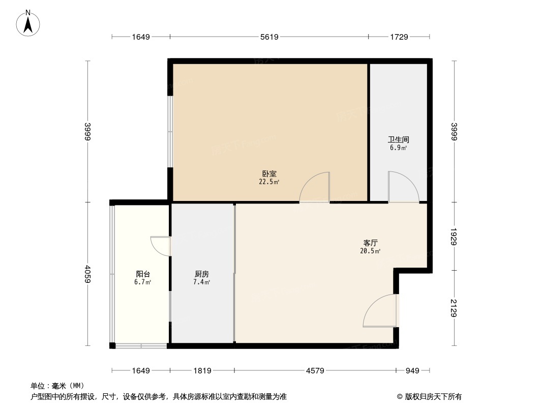 天惠小区户型图