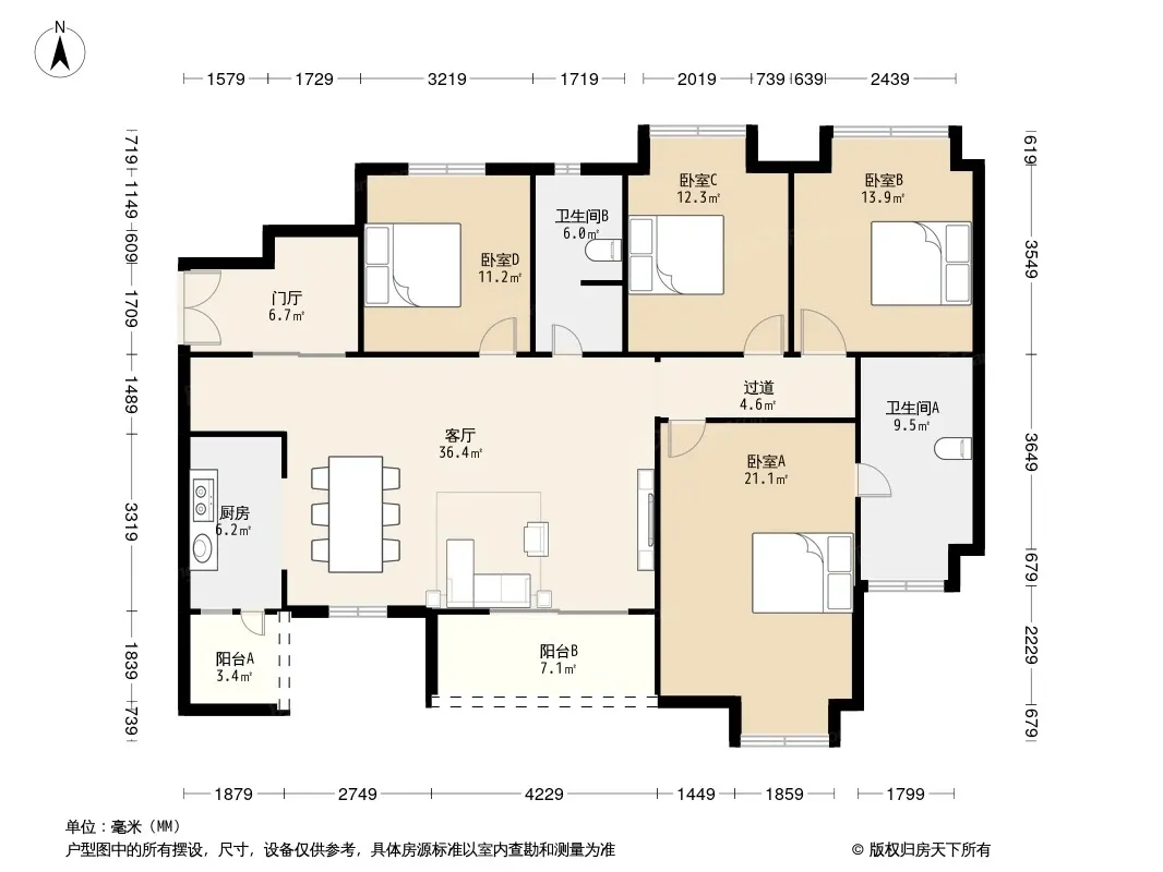 世豪峰景户型图