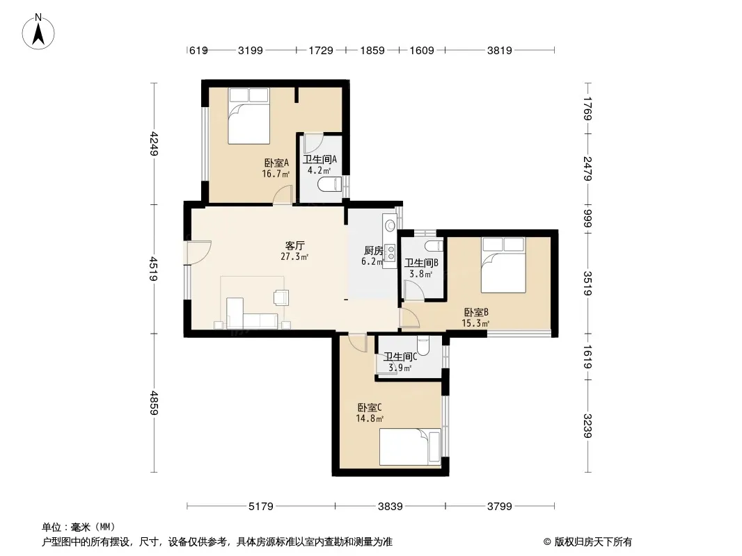 青城郡户型图
