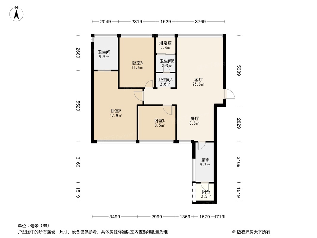 永立龙邸户型图