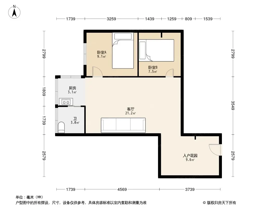 海联阁户型图