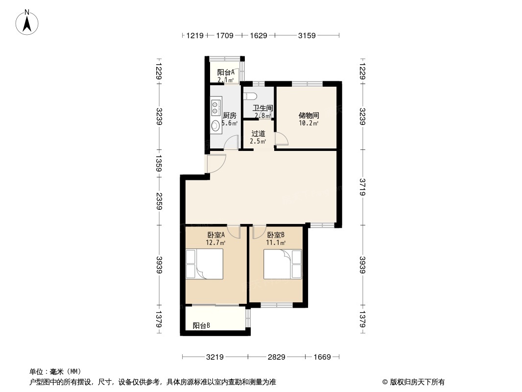 荣凤苑户型图