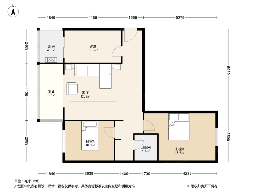 西体北路8号院户型图