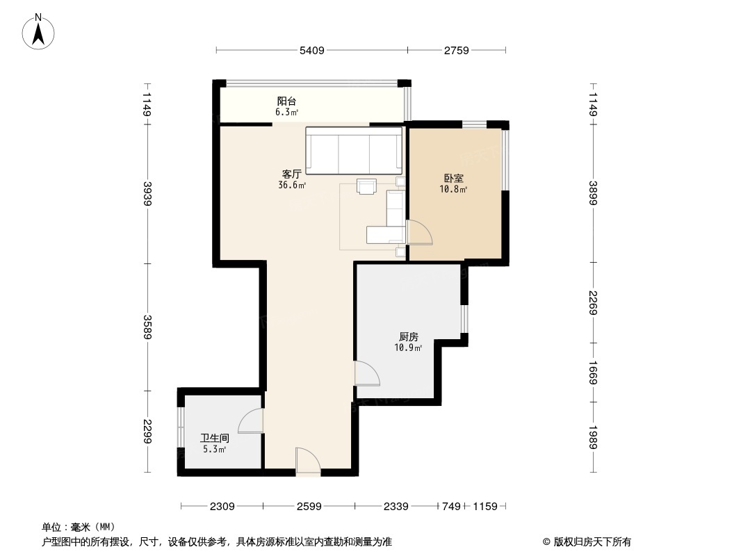 新兴新庆坊户型图