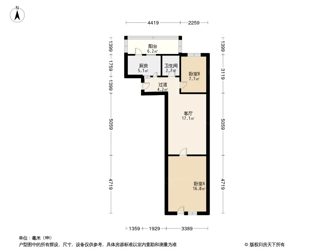 赵苑东里户型图