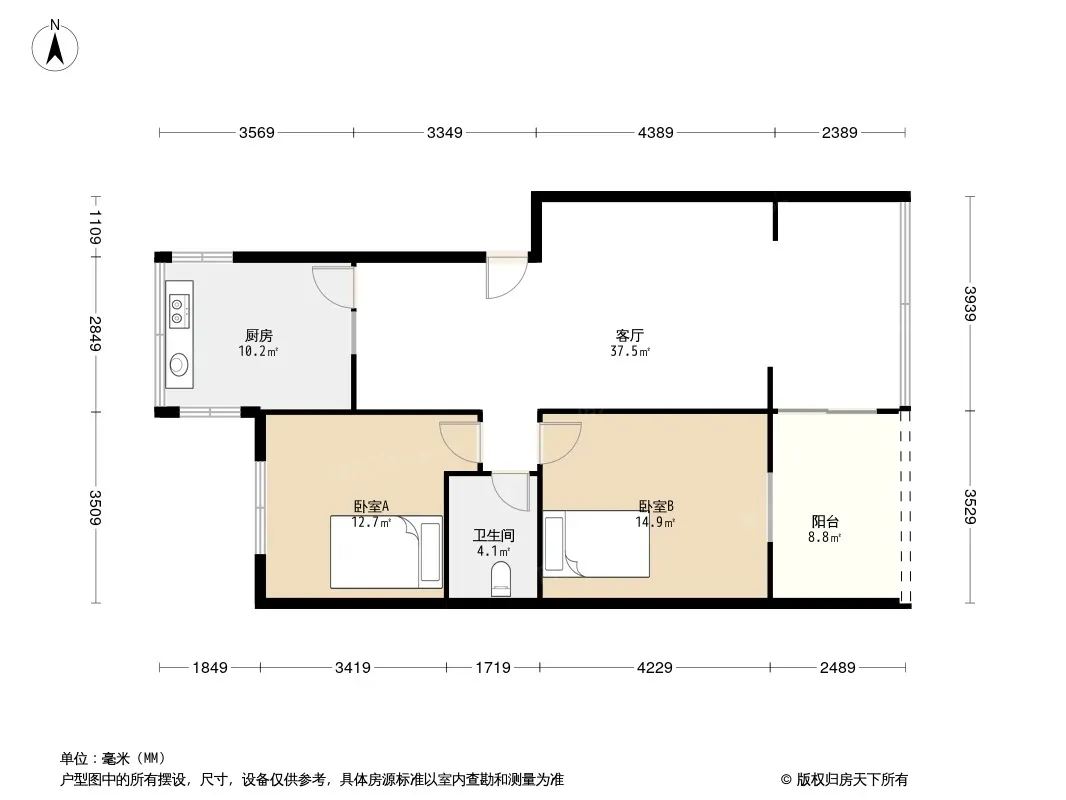 家和桃源户型图