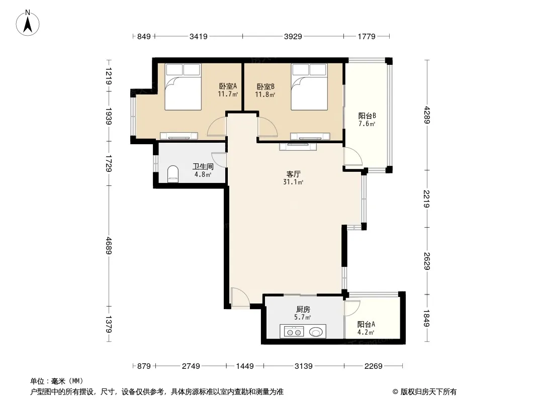 银泰香樟林户型图