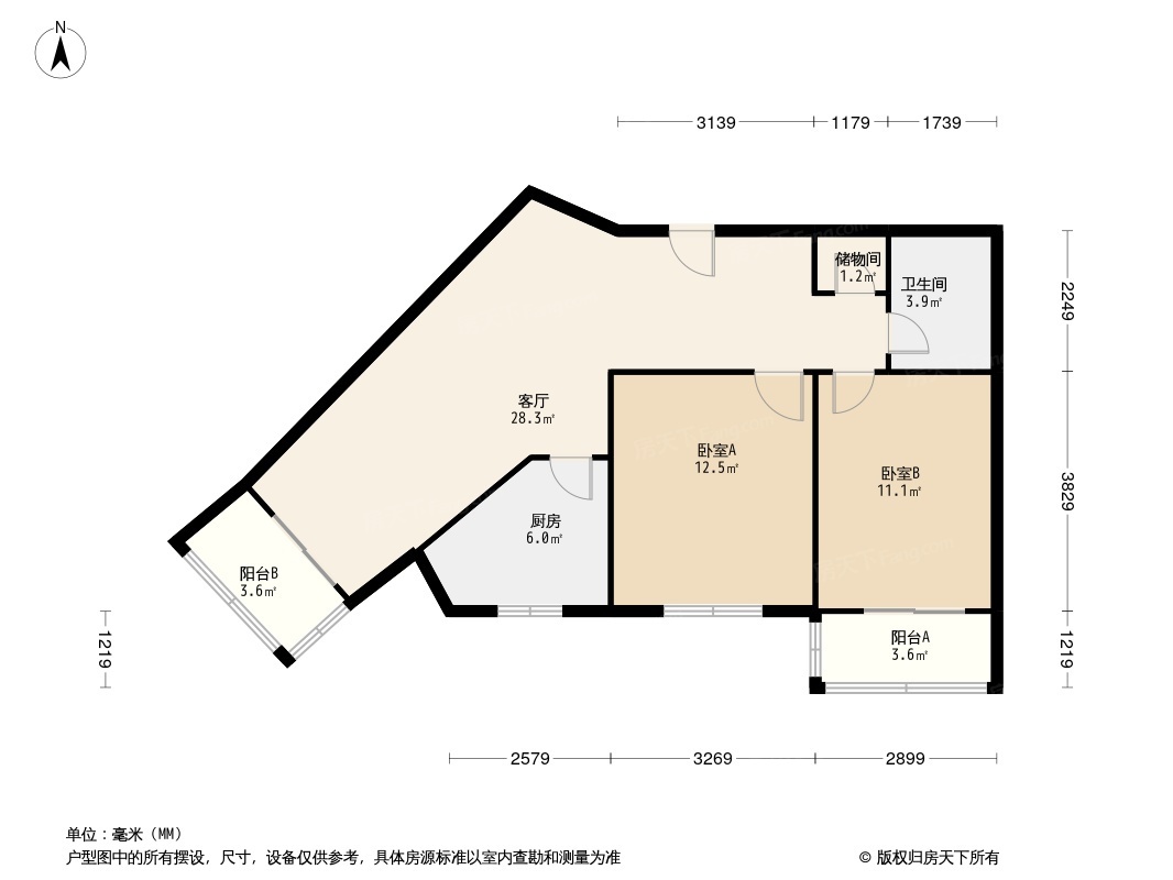 嘉泰花园户型图