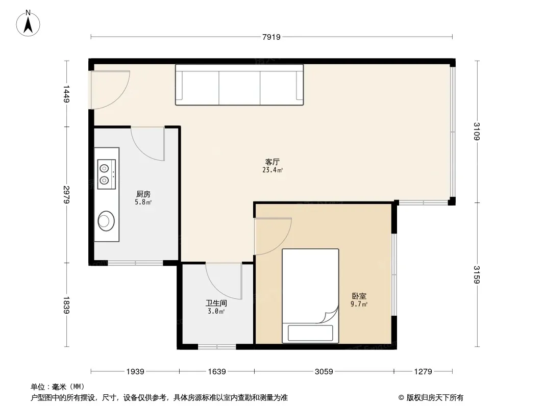 双祥社区48号院户型图