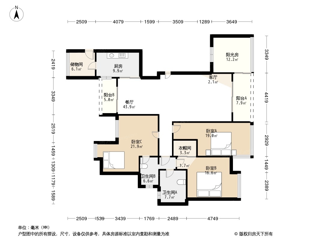 中惠璧珑湾(南沙)户型图