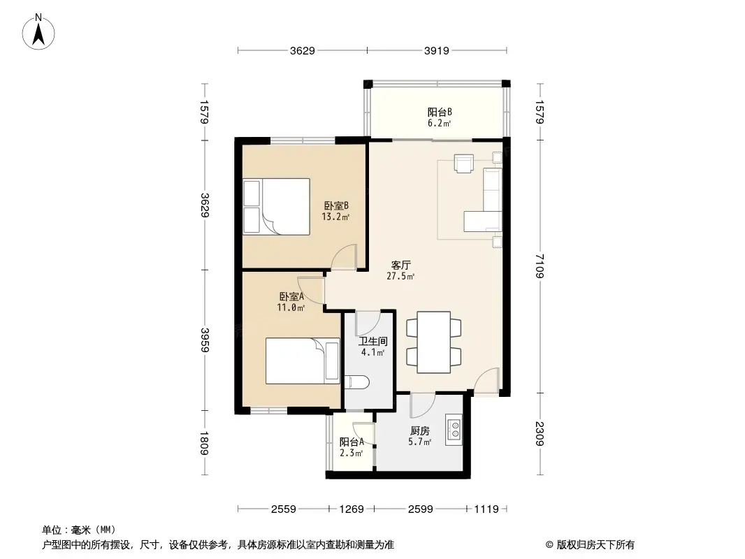 仁和街148号院户型图