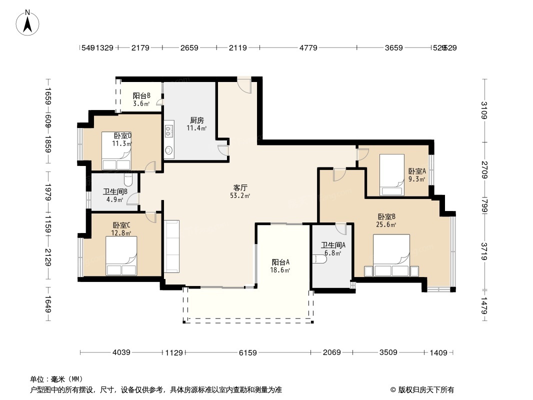 万科城户型图