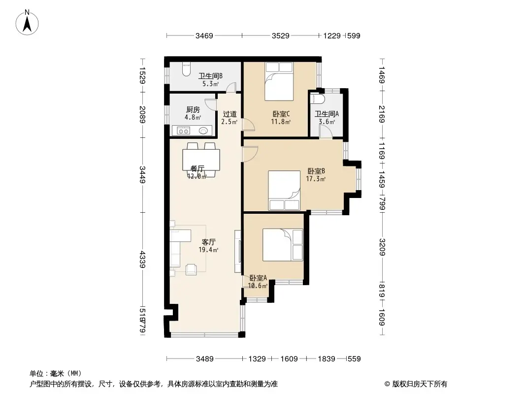 新吉祥楼户型图