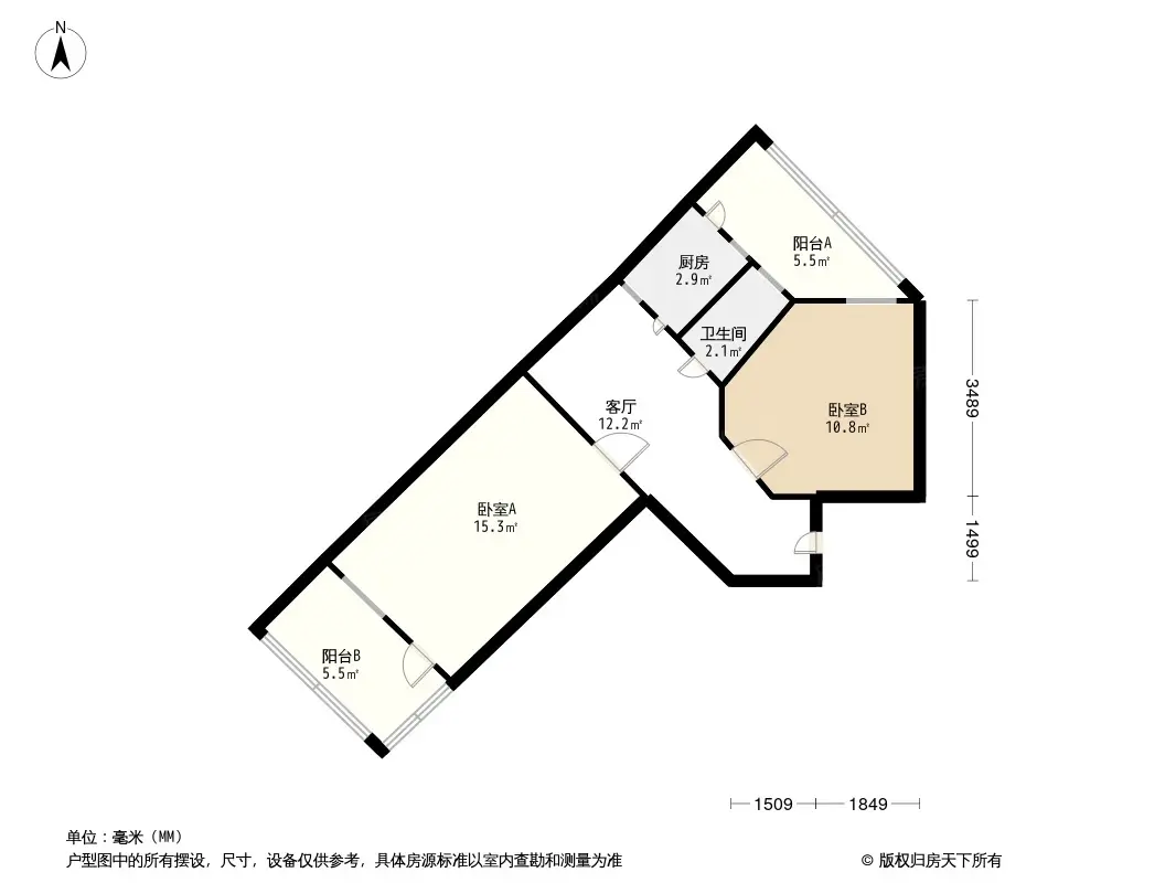 津南新建里户型图