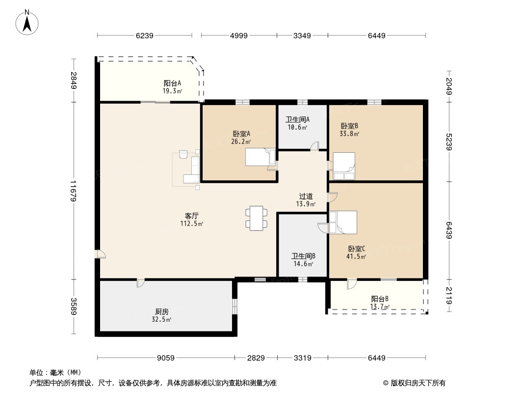 上湾小区户型图