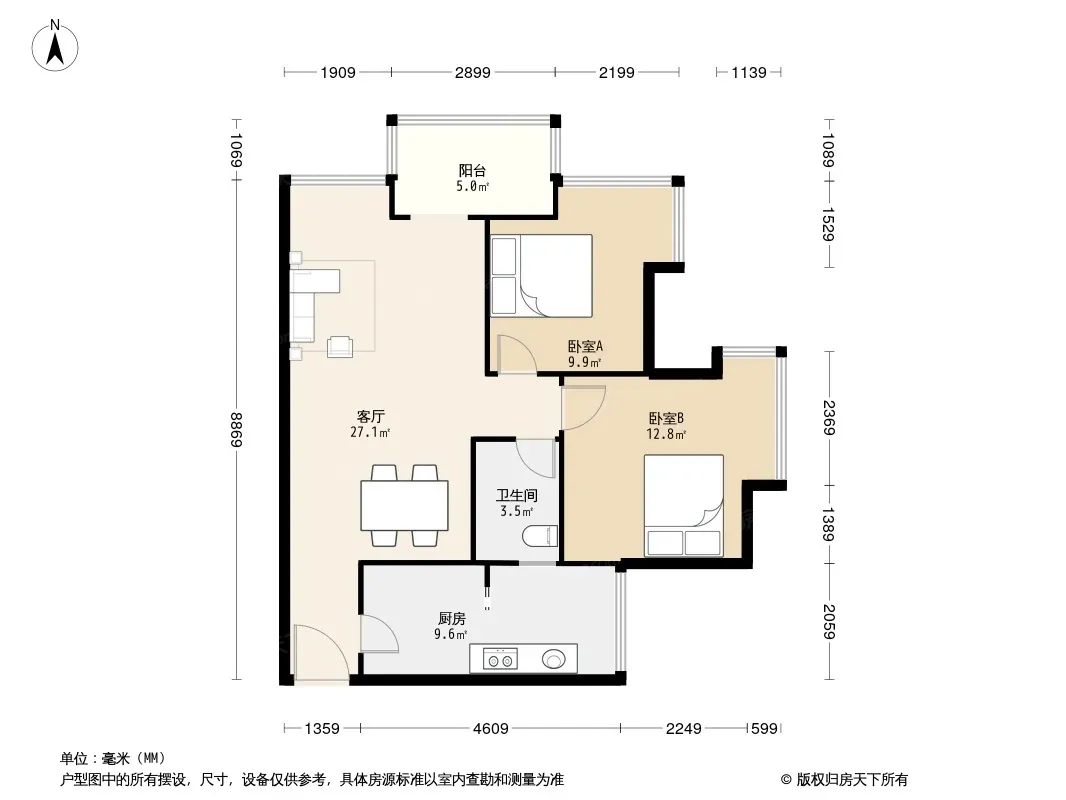 锦绣阳光(温江)户型图