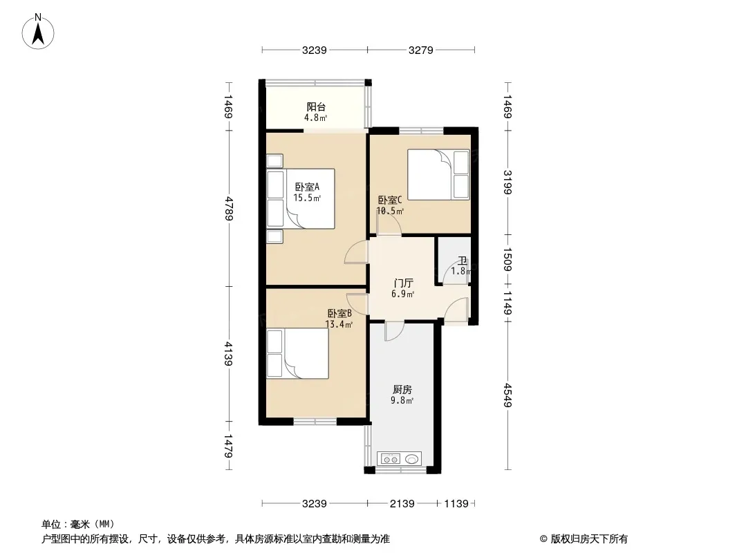 金河路71号院户型图
