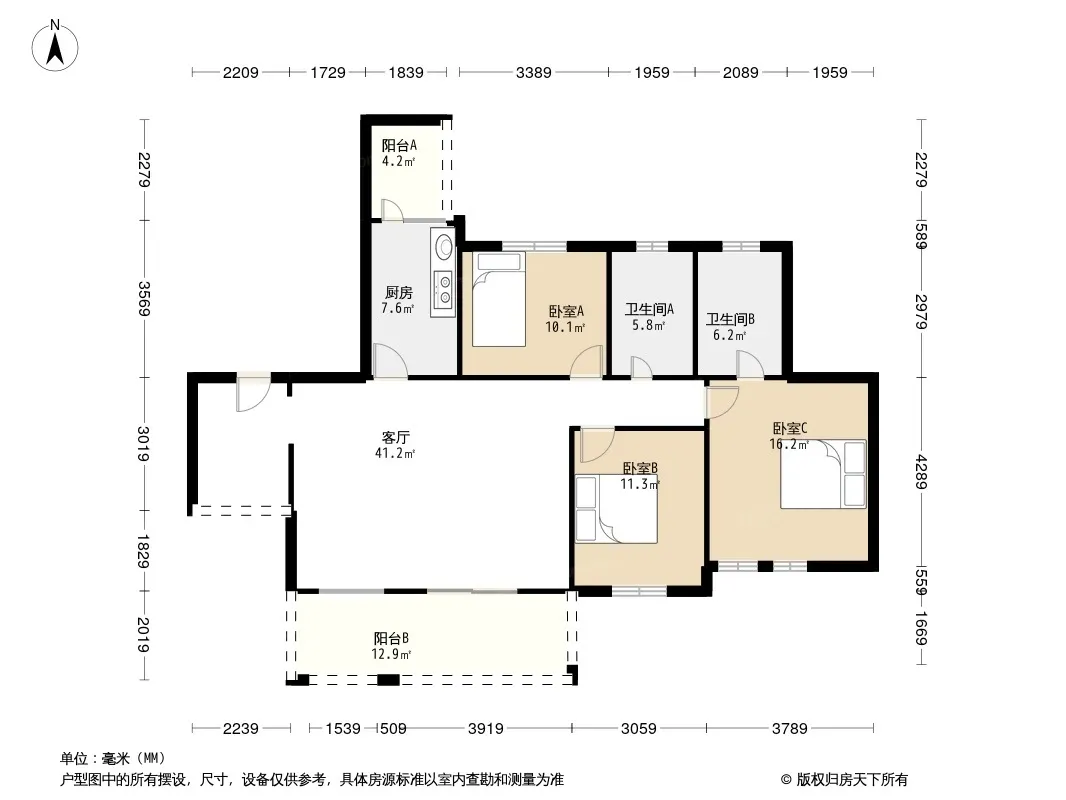怡静湖户型图