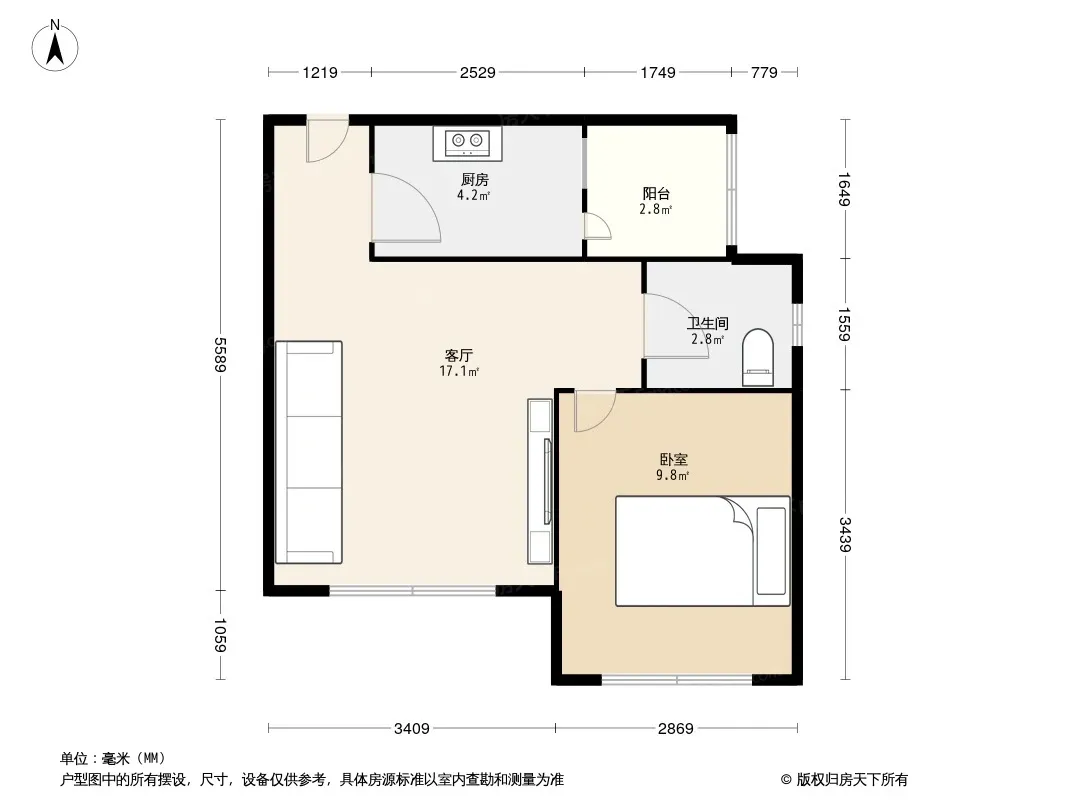 新园大道26号院户型图