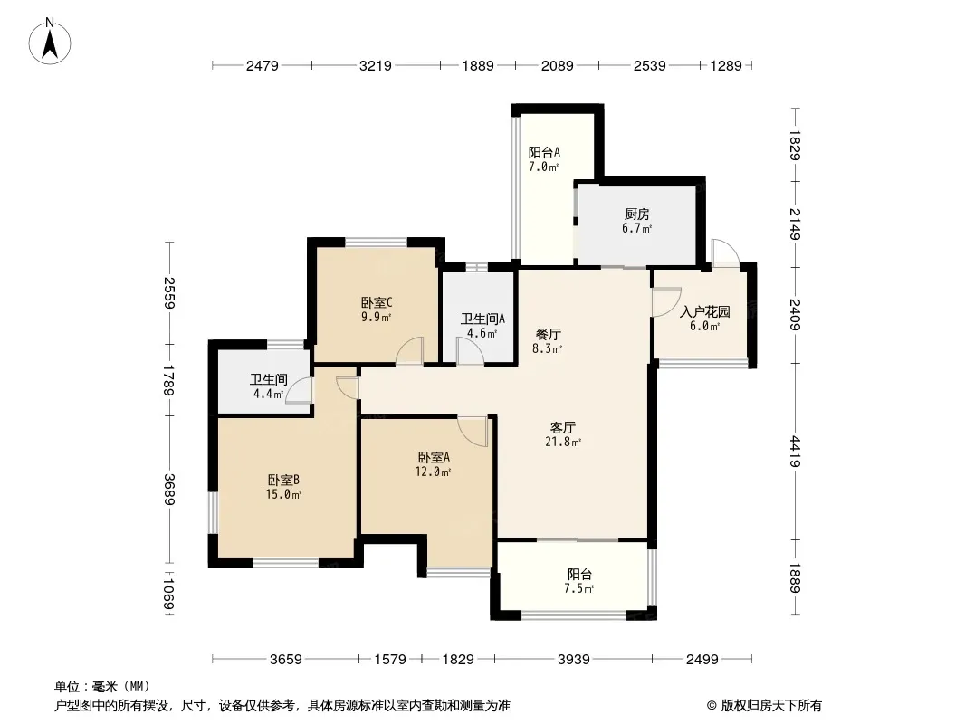 东韵雅园户型图