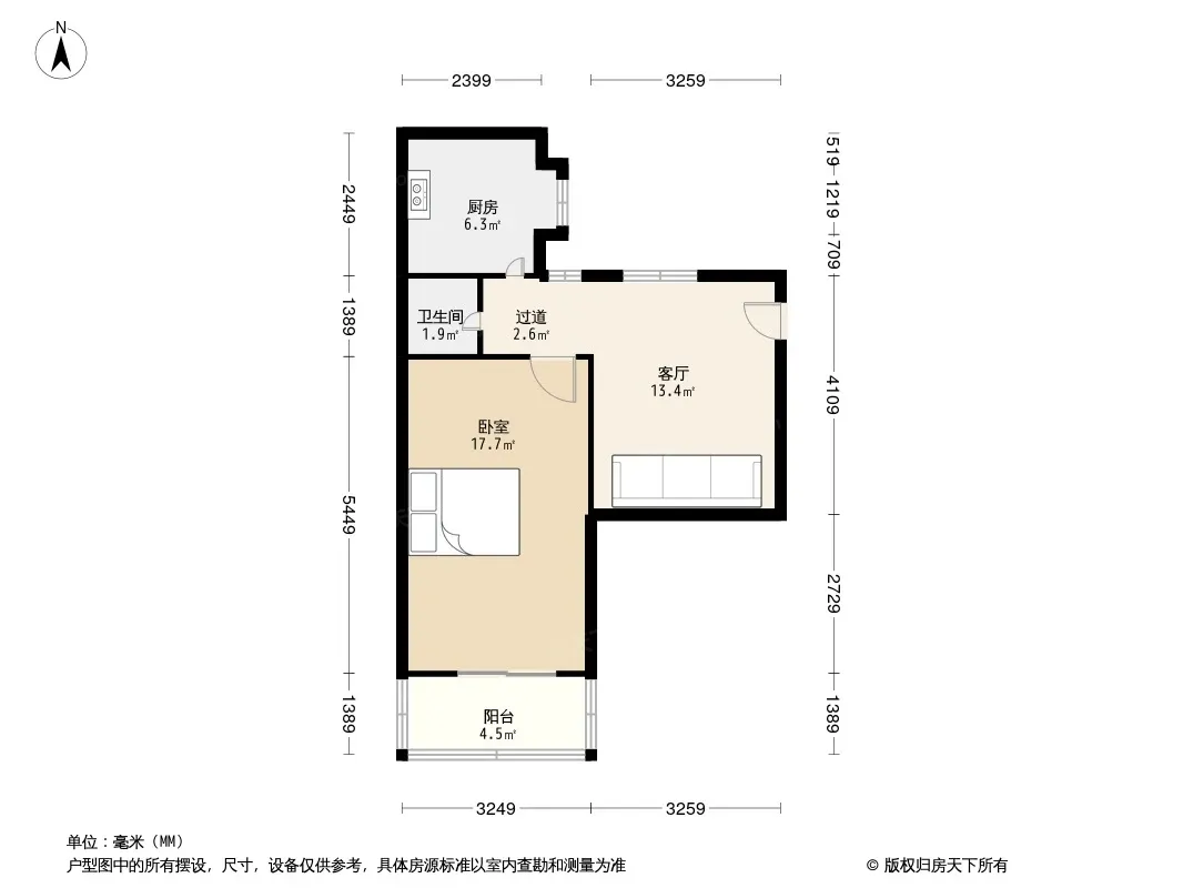 正通顺街105号院户型图