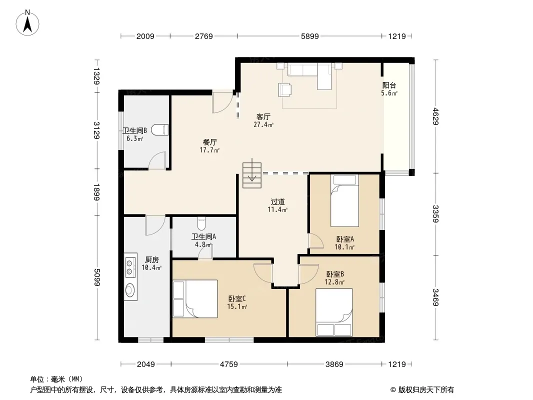 三鑫苑户型图