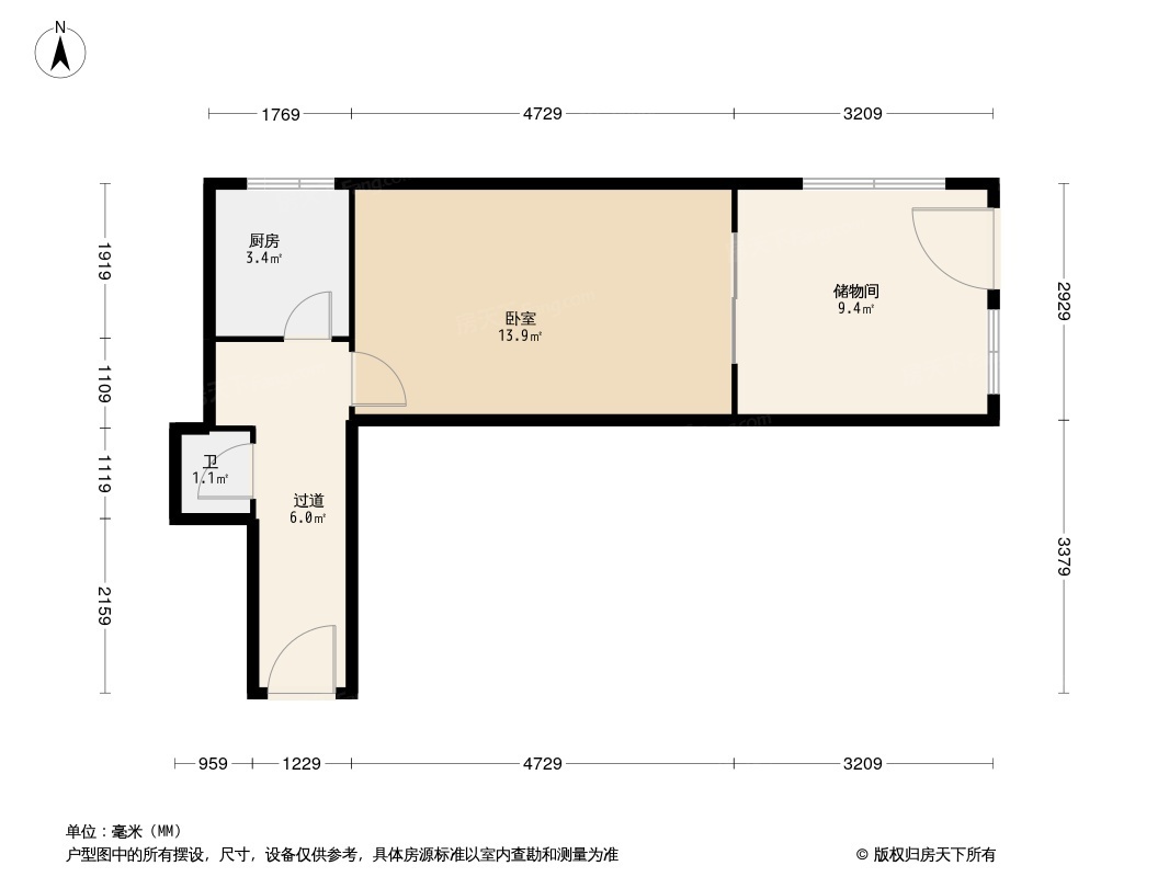 盈江西里户型图