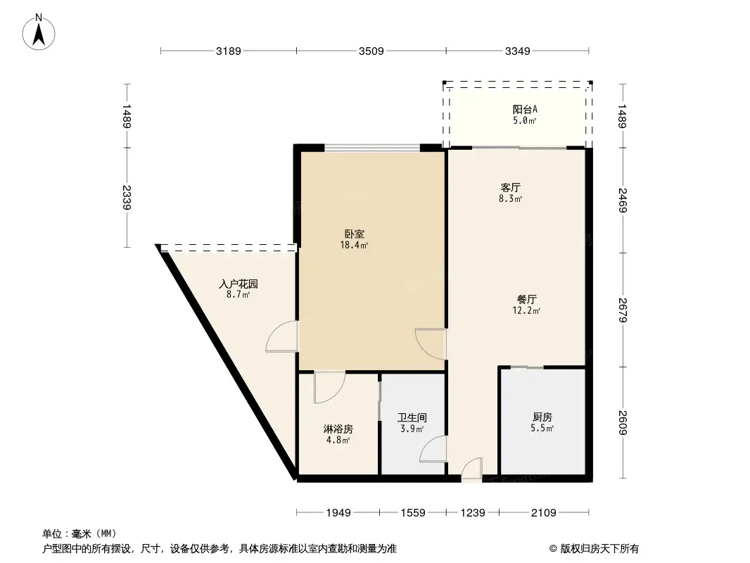 锦绣香江布查特国际公寓户型图