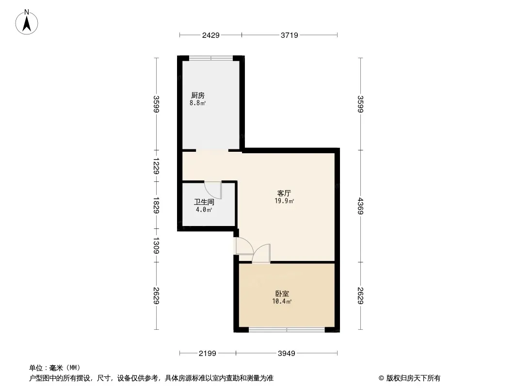 东升苑户型图