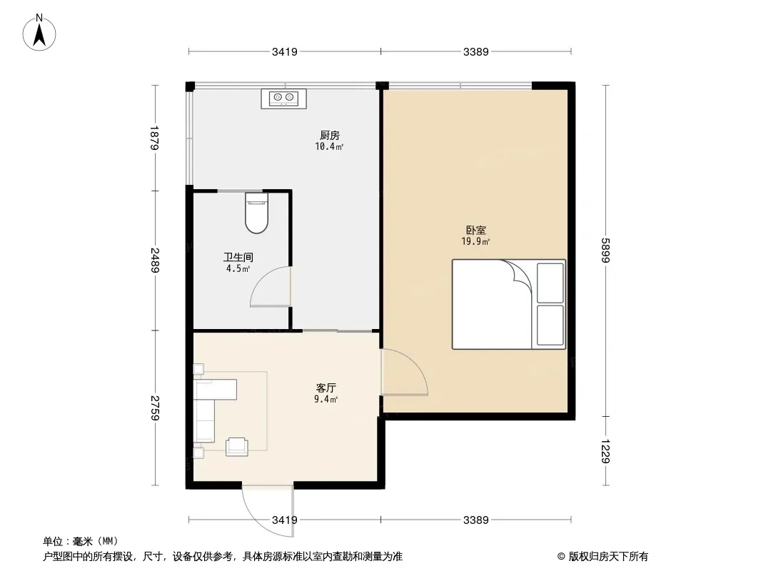 高攀路21号院户型图