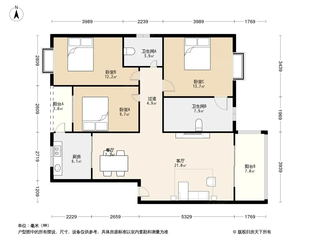 芙蓉苑小区户型图