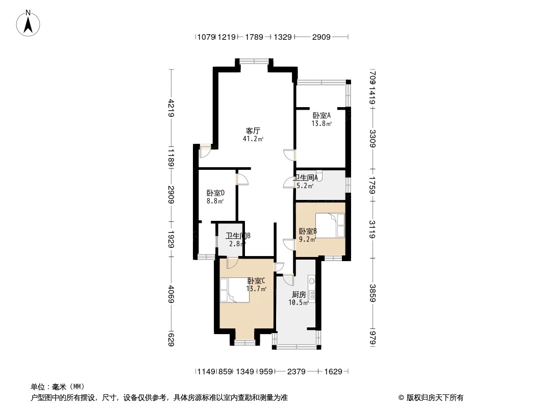 佳和花园户型图