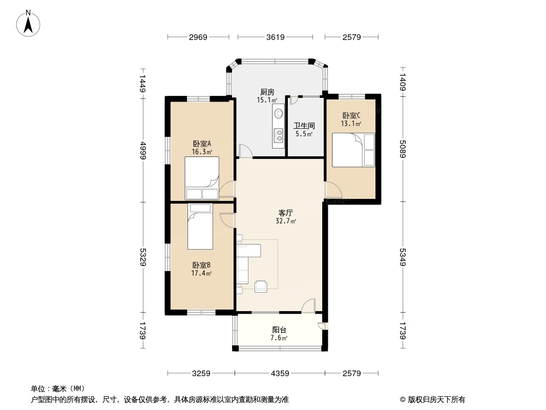 华都新村户型图