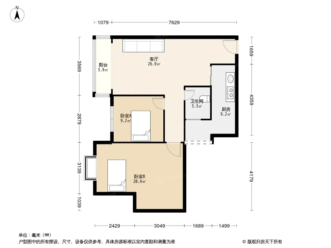 广慧好望角户型图