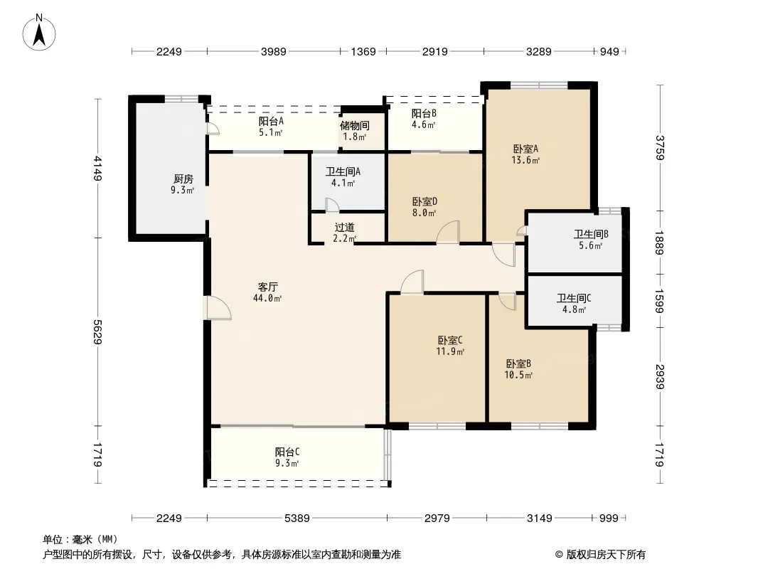 戎盛苑户型图