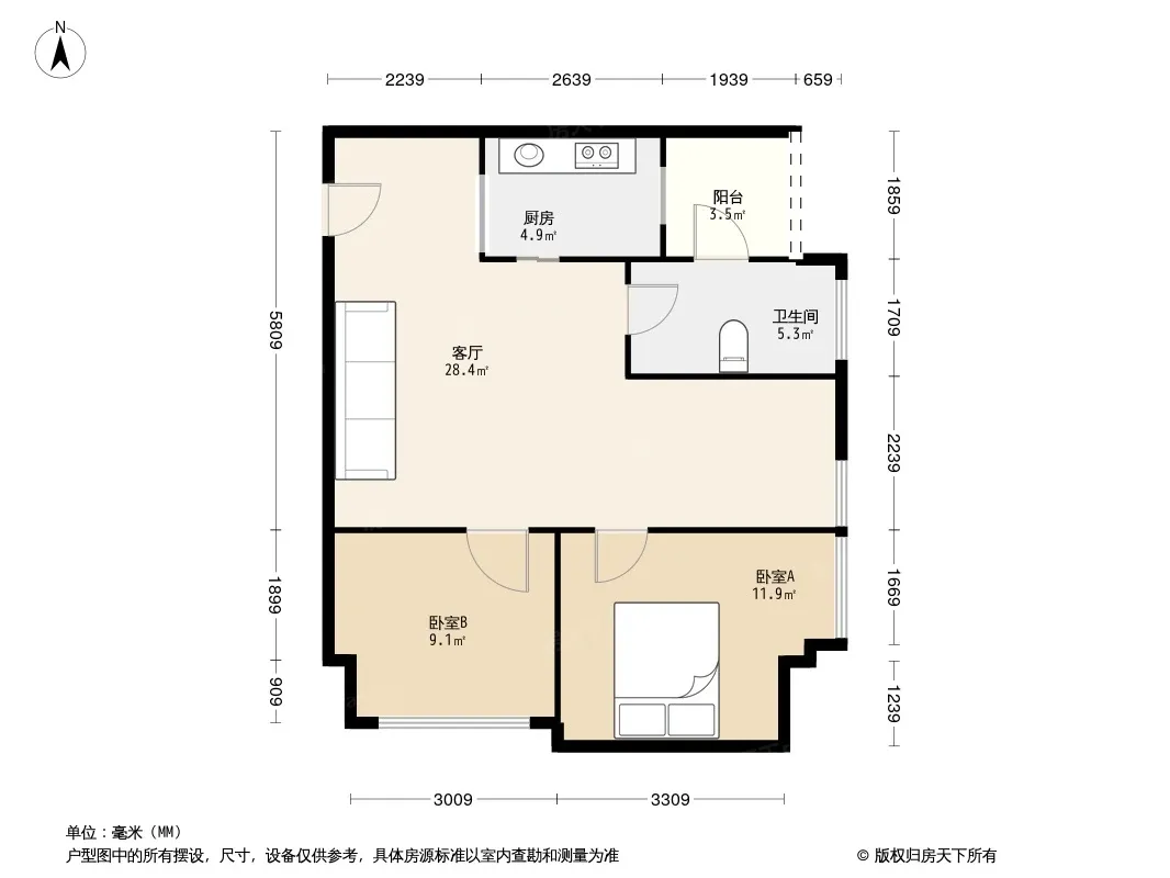 天越户型图