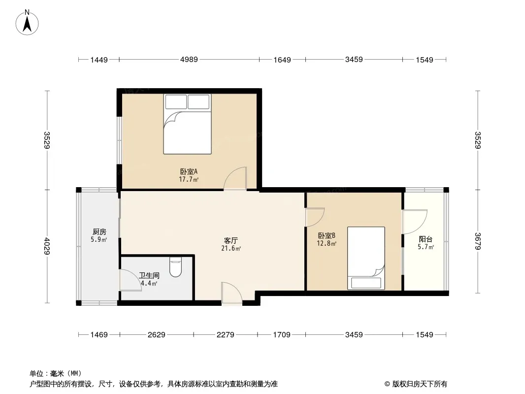 树德巷3号院户型图