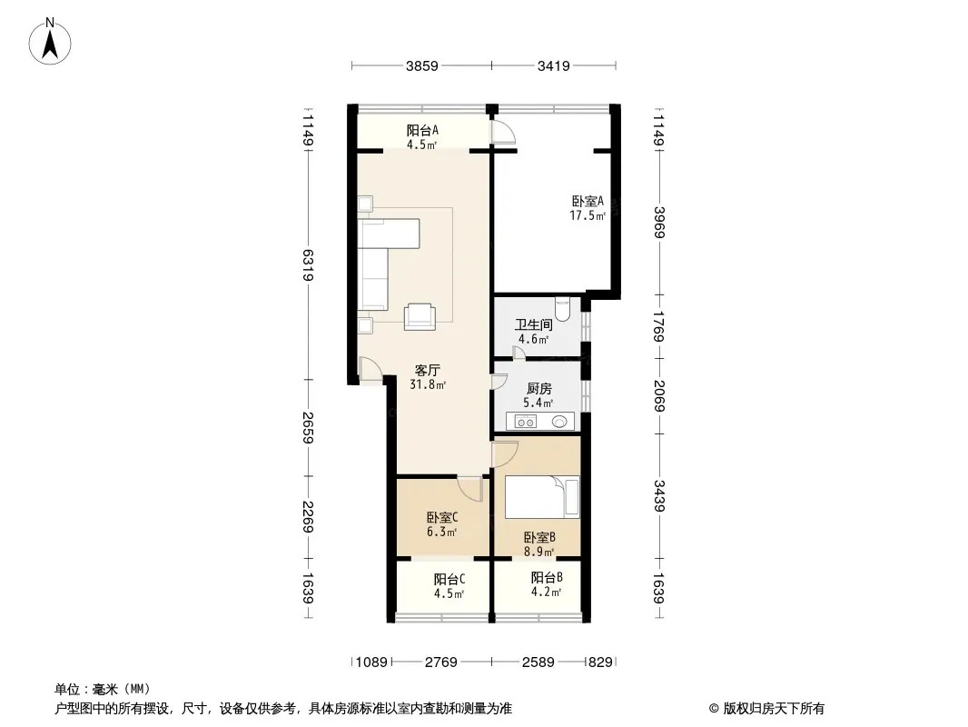 猛追湾街26号院户型图