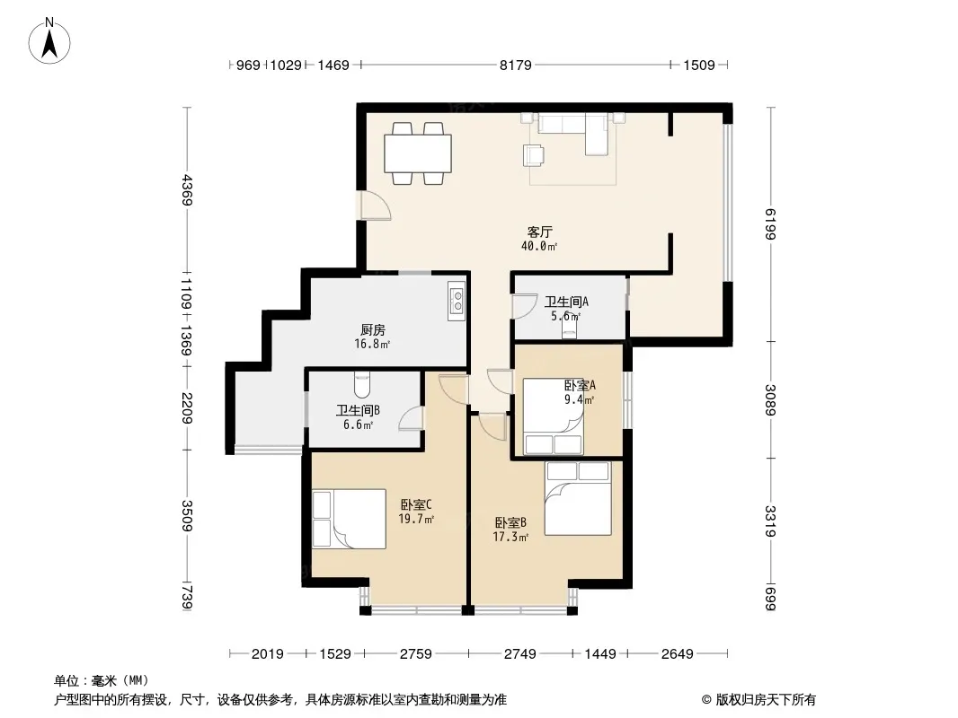 望津阁户型图