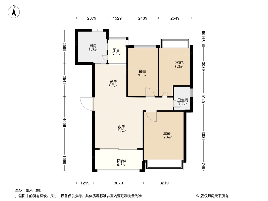 星湖湾户型图