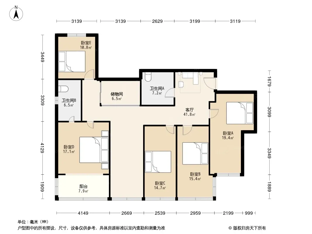 新桥小区户型图