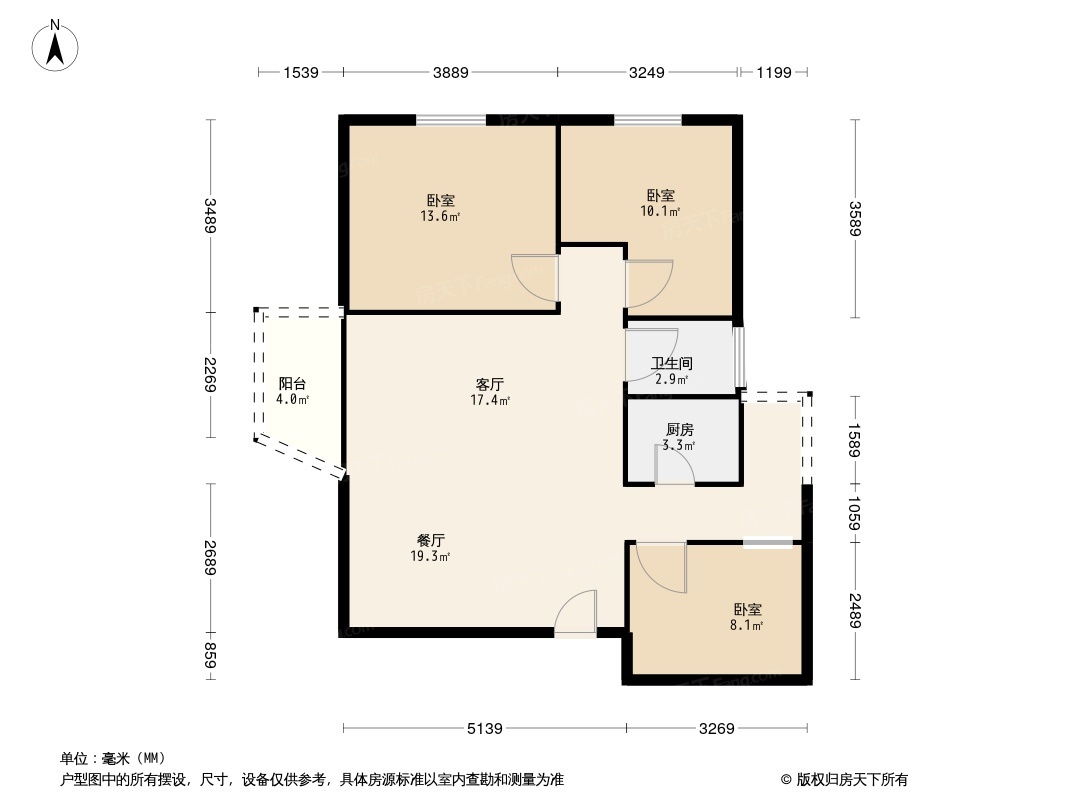 珠岛花园户型图