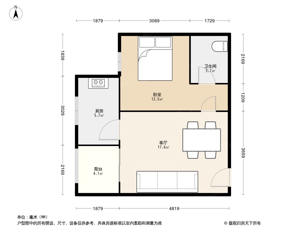 沙河凤凰城户型图