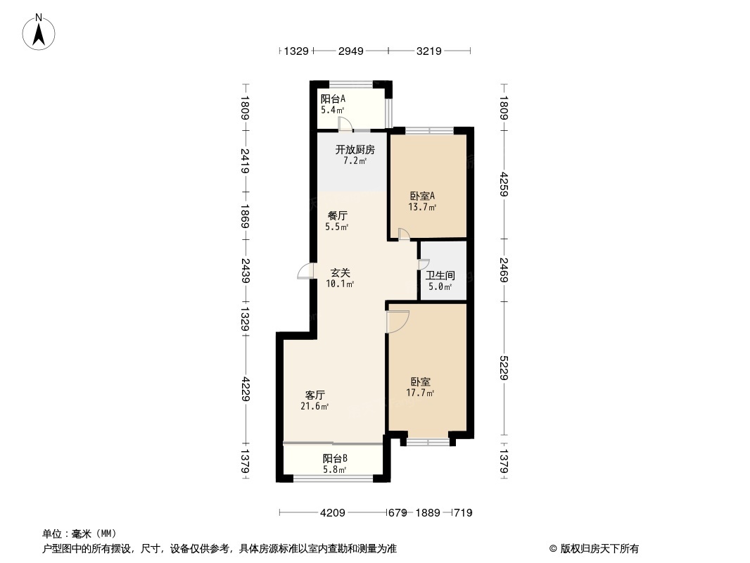 恒祥荣府户型图