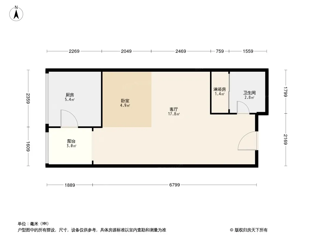 正昌幸福岭户型图