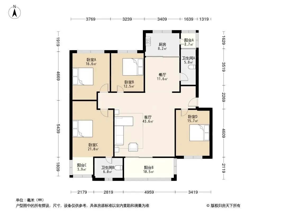 双林路251号院户型图