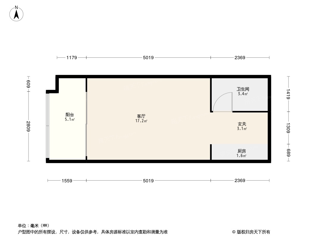 大理福门国际健康中心户型图