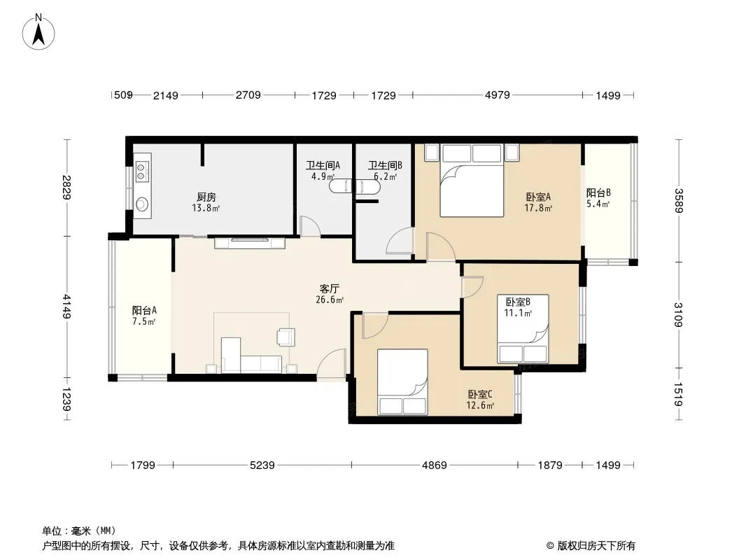 添馨苑户型图